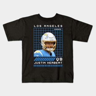 JUSTIN HERBERT - QB - LOS ANGELES CHARGERS Kids T-Shirt